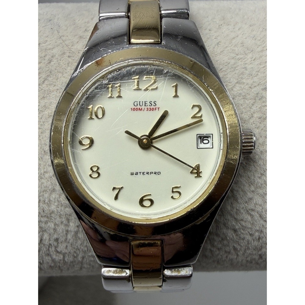 Guess Waterpro G66281L New Battery Ladies Watch 25MM 6.75"